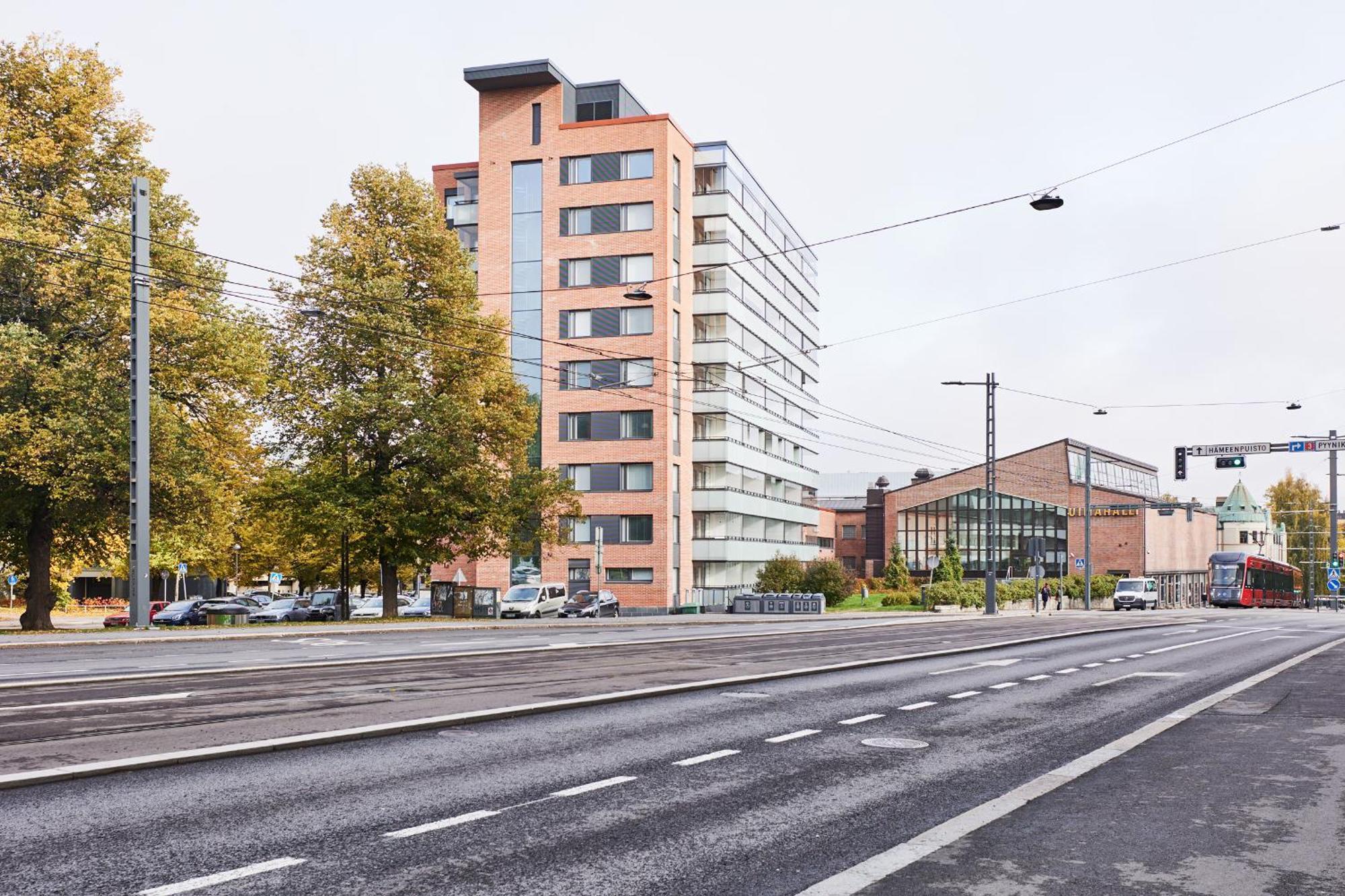 Rauhallinen Kolmio Omalla Saunalla Tampereen Keskustassa المظهر الخارجي الصورة
